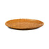 Ceramic Oval Platter Coupe Hammered Honey